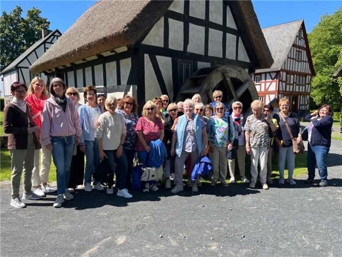 Gelungener Ausflug in den Westerwald: TV Kärlich besucht Hachenburg. Foto: privat