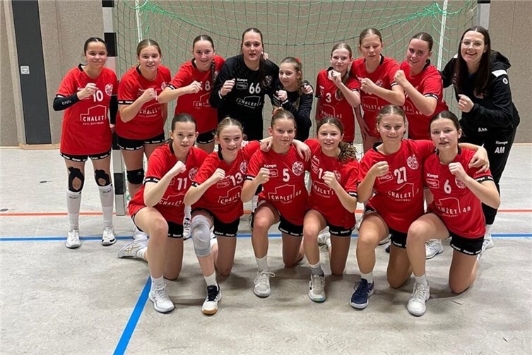 Gelungener Jahresauftakt für die weibliche C-Jugend der JSG. Foto: JSG Welling/Bassenheim