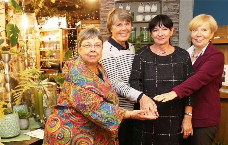 Gemeinsam bei den Lions für die gute Sache unterwegs: Gudrun Mith-Leichsenring, Christiane Schubert, Renate Diefenbach und Rose-Marie Brauckmann (Präsidentin). -StF-