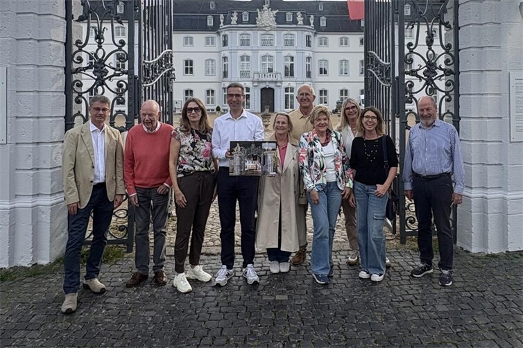 Gemeinsam engagiert - Kalenderteammitglieder des LIns Club Neuwied-Andernach