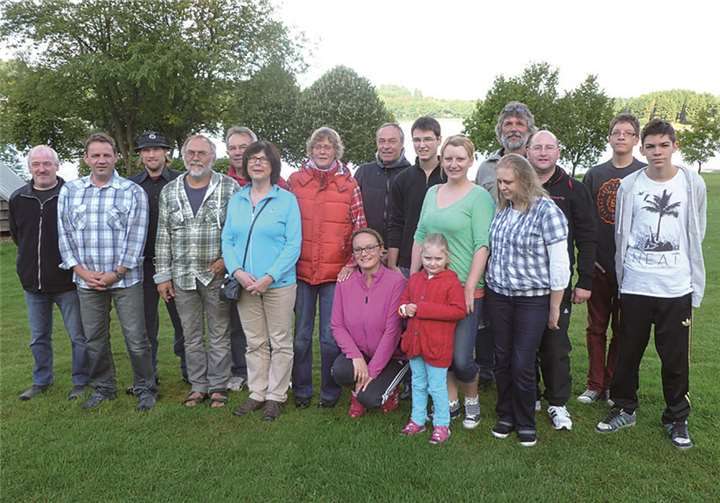 Gemeinsam erlebten alle ein tolles Wochenende.  Privat