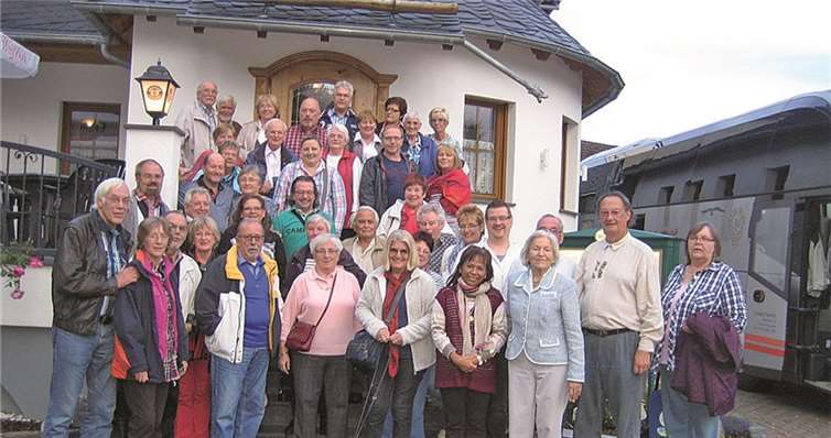 Gemeinsam erlebten die Fährnarren einen schönen Ausflug nach Limburg. AB