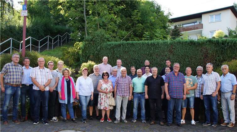 Gemeinsam feierten sie das Bürgermeistertreffen. Foto: privat