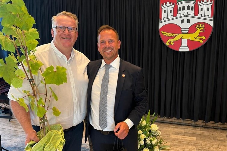 Gemeinsam für Remagen: Glückwünsche an Björn Ingendahl