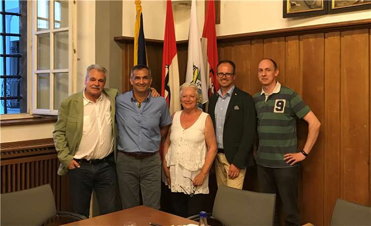 Gemeinsam für ein starkes Linz: Michael Schneider, Ralf Kirschbaum, Brigitte Hömig, Philipp Amberg, Michael Westhofen. Foto: privat