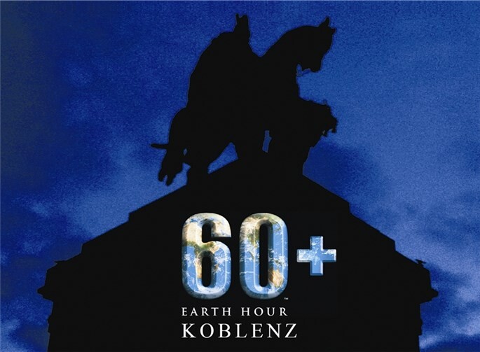 Gemeinsam für eine bessere Umwelt: Earth Hour in Koblenz.Privat