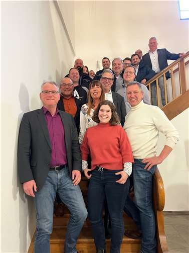 Gemeinsam gegen Motorradlärm im Gelbachtal: Im Montabaurer Rathaus trafen sich die Verwaltungsspitzen der drei Verbandsgemeinden Montabaur, Diez und Bad Ems-Nassau sowie Vertreter des Landesbetrieb Mobilität, der Verkehrsbehörden der beiden beteiligten Kreisverwaltungen und der Polizei zu einem Abstimmungsgespräch.  Foto: VG Montabaur / Johannes Noll