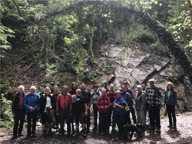 Gemeinsam ging es Richtung Cochem.  Foto: privat