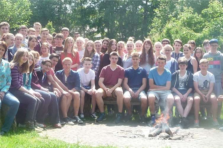 Gemeinsam haben sich die Firmlinge vorbereitet. privat