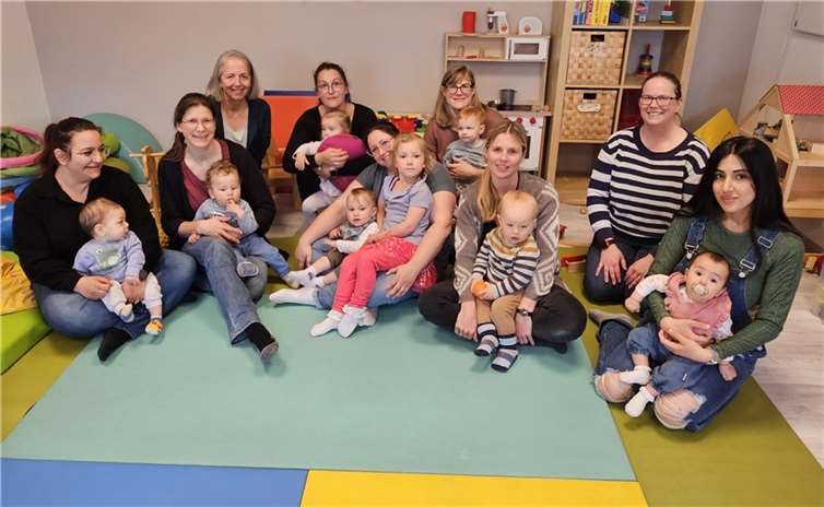Gemeinsam konnte man sich über Themen der kindlichen Entwicklung austauschen.  Foto: Isabel Schönig