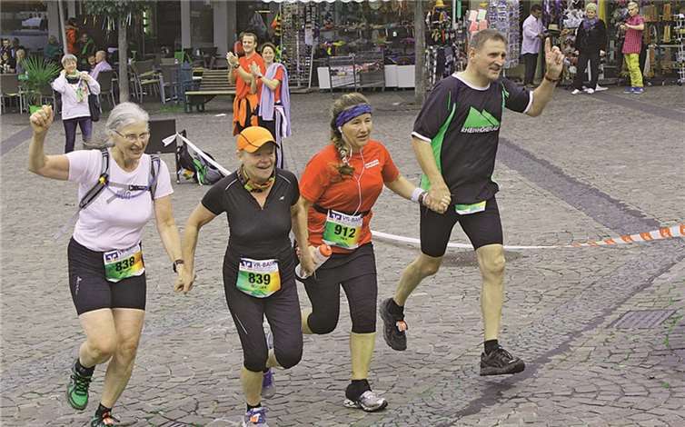 Gemeinsam läuft es sich doch am allerbesten.  DL