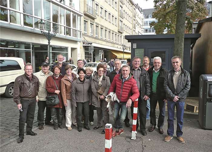 Gemeinsam machten die Schüler der Jahrgänge 1948-1951 aus Burgbrohl-Weiler einen Ausflug.  Privat
