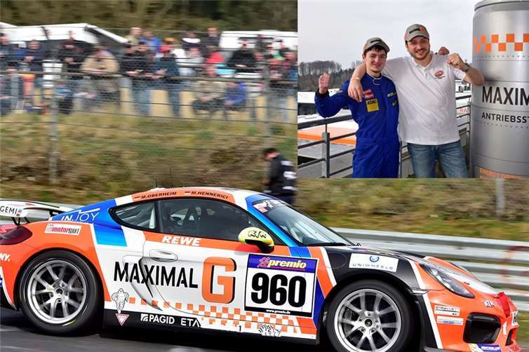 Gemeinsam mit Moritz Oberheim sicherte sich Marc Hennerici einen Sieg für die Motorsportgeschichte. Das Duo feierte den Premierensieg in der neuen Porsche Cayman Cup-Klasse.