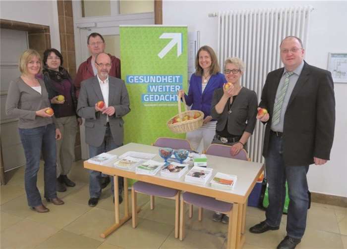 Gemeinsam mit der Arbeitsgruppe der Verbandsgemeinde Adenau hatte die Krankenkasse einen Gesundheitstag für die Verwaltungsmitarbeiter organisiert.privat