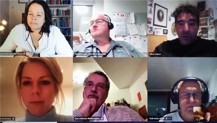 Gemeinsam mit der kulturpolitischen Sprecherin der SPD-Landtagsfraktion, Giorgina Kazungu-Haß, lud die SPD-Landtagskandidatin Kulturschaffende zu einem digitalen Austausch ein.Foto: Privat