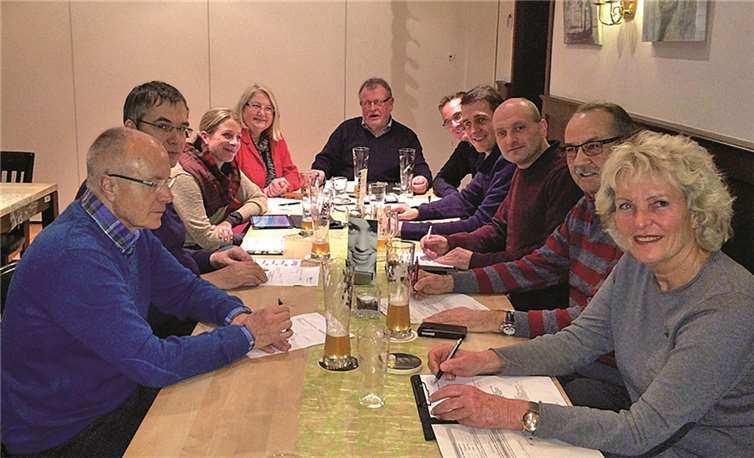 Gemeinsam plante der CDA-Kreisvorstand die anstehende Kreistagung. privat