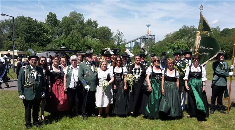 Gemeinsam reisten die Mitglieder des Pellenzbundes nach Köln, um am 61. Bundesköniginnentag teilzunehmen. Foto: privat