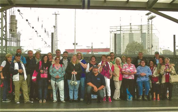 Gemeinsam reisten die Vdk-Mitglieder aus Engers nach Andernach. privat