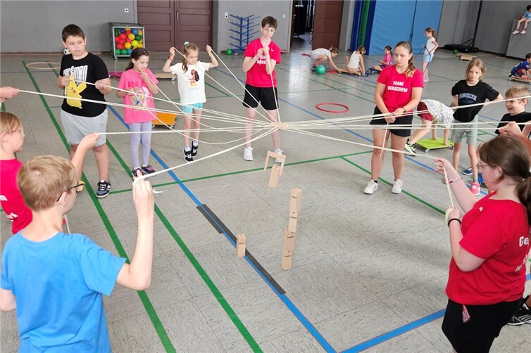 Gemeinsam sind wir stark - Ferien am Ort des Turnvereins