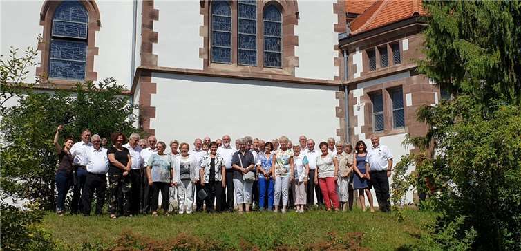 Gemeinsam verbrachte der Gesangsverein schöne Tage. Foto: privat