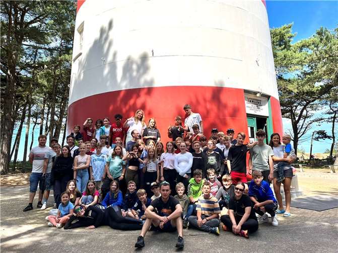 Gemeinsam verbrachte man eine tolle Zeit auf Ameland.  Foto: privat