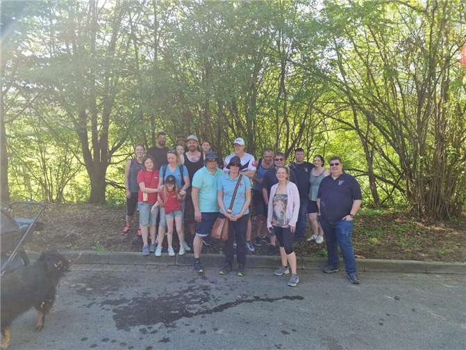 Gemeinsam verbrachte man einen schönen Tag.  Fotos: privat