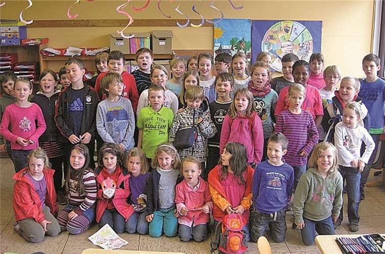 Gemeinsam verbrachten die zukünftigen Schulkinder mit ihren Paten einen schönen Tag.  privat