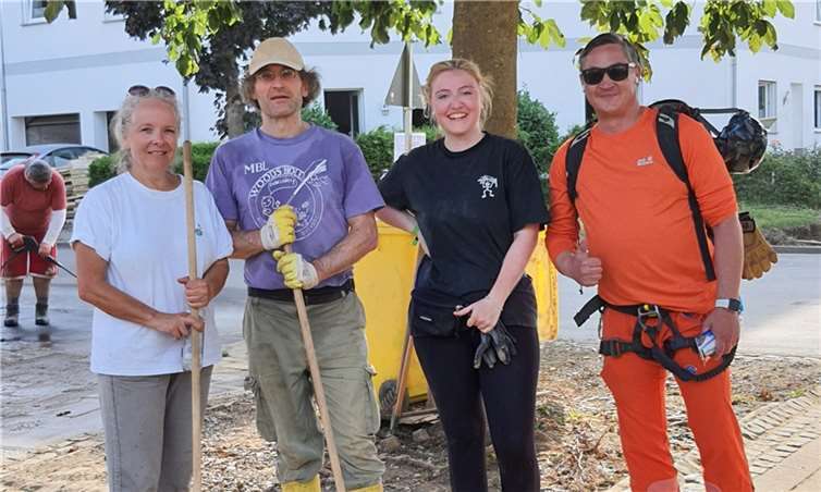 Gemeinsam wurde angepackt. Foto: privat
