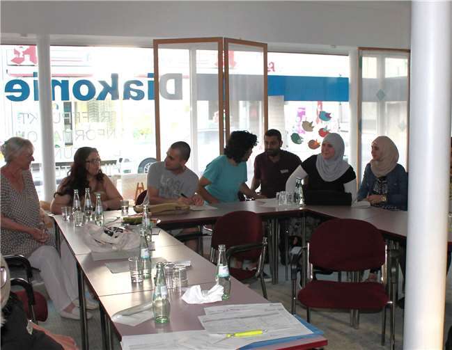 Gemeinsam wurde beim Workshop nach Lösungen für ein friedliches Zusammenleben gesucht. privat