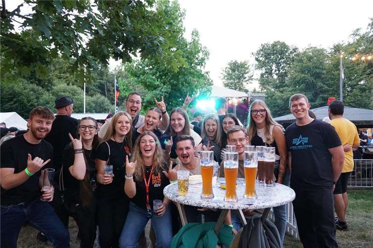 Gemeinsam wurde der Wald gerockt.