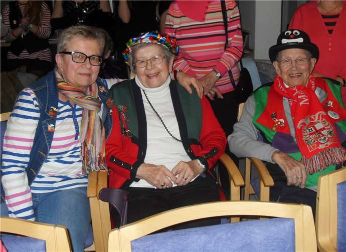 Gemeinsam wurde die fünfte Jahreszeit gefeiert.