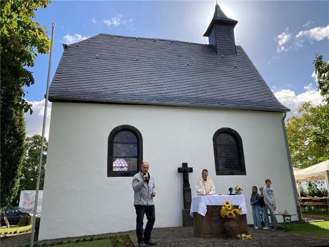 Heilig-Kreuz Fest gefeiert Gemeinsam wurde die heilige Messe gefeiert.