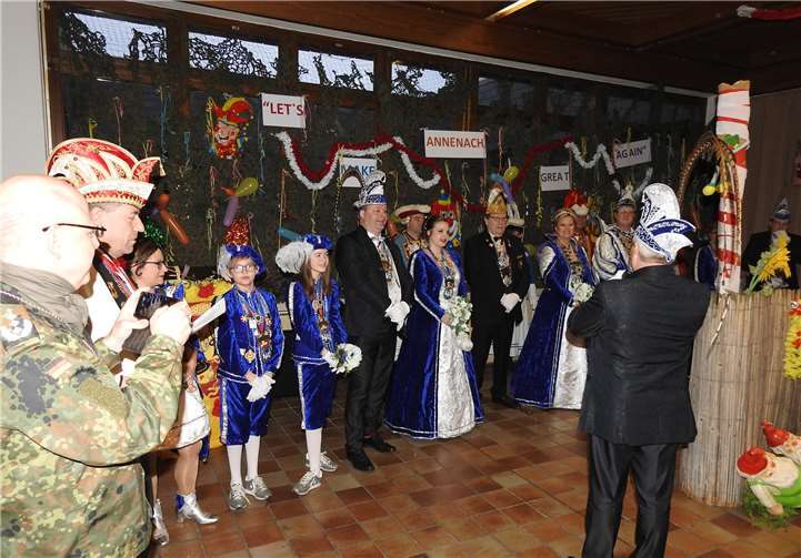 Gemeinsam wurde im Anschluss an die Erstürmung gefeiert.