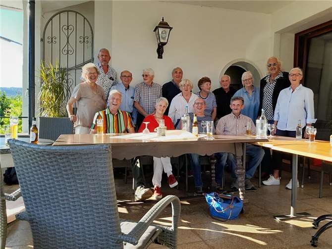 Gemeinsam wurde über viele alte Erinnerungen gelacht.  Foto: privat