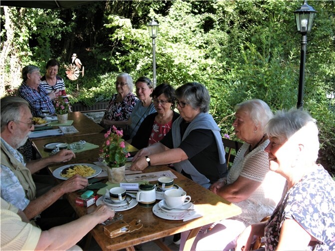 Gemeinsam wurde viel erzählt und gelacht. Foto: privat