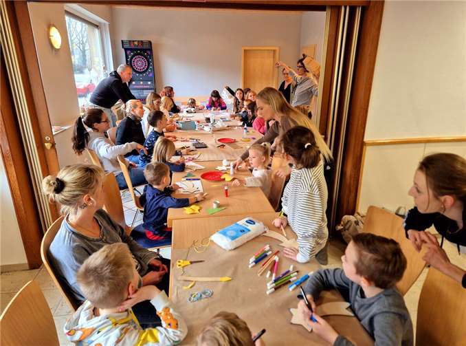Gemeinsam wurden verschiedenste Sachen gebastelt.Foto: privat