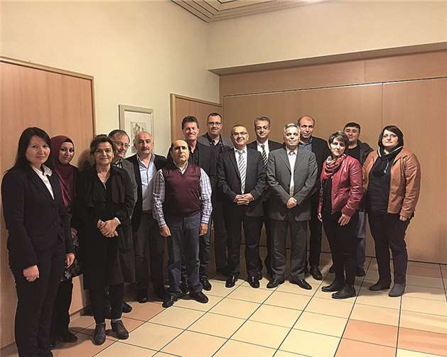 Gemeinsam wurden viele Themen besprochen. privat