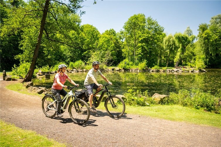 Gemeinsame Radtour durch die Vulkanregion