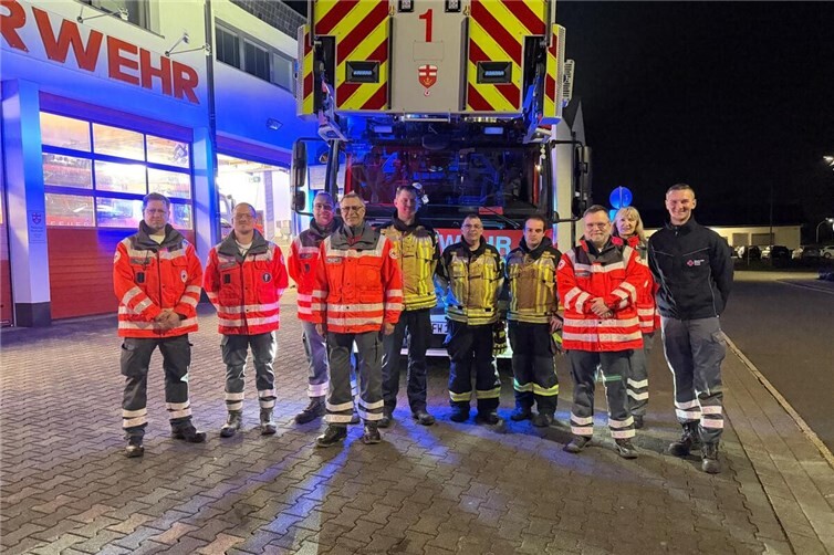 Gemeinsame Übungen sind für DRK und Feuerwehr wichtig und fördern die Zusammenarbeit. Foto: privat