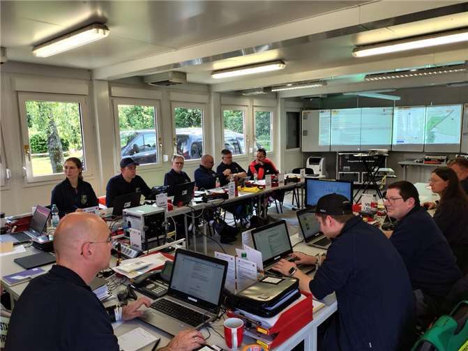 Gemeinsames Handeln im Ernstfall: TEL zieht positive Bilanz nach Nürburgring-Einsätzen. Foto: Jung / Technische Einsatzleitung Kreis Ahrweiler