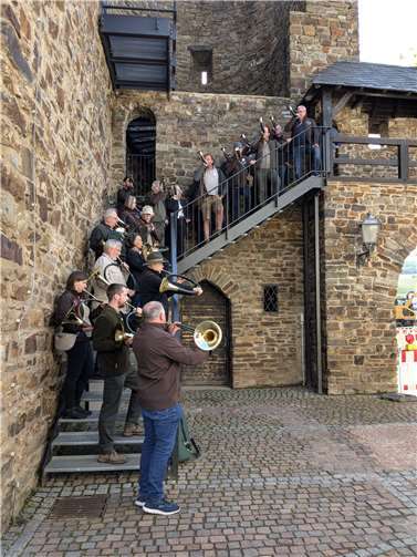Gemeinsames Musizieren sowie die Erkundungen der Ahr-Region standen im Mittelpunkt. Foto: A. Schrader-Stahl