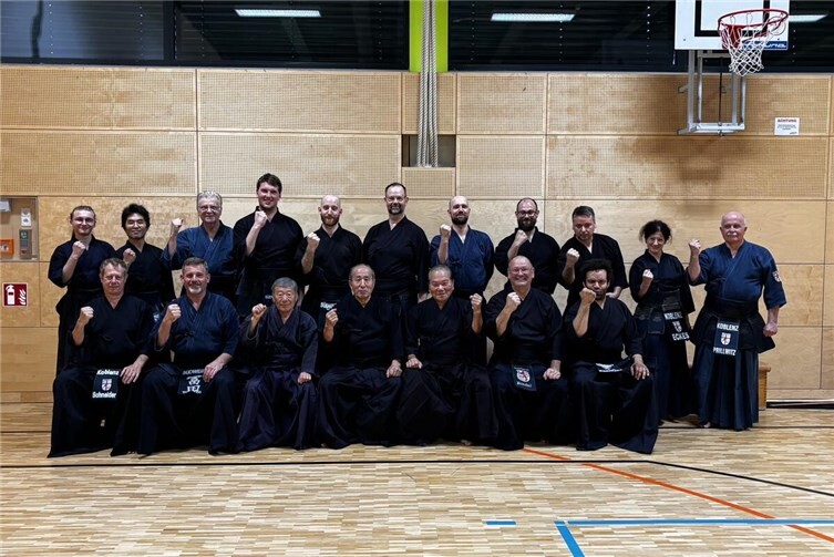 Gemeinsames Training.