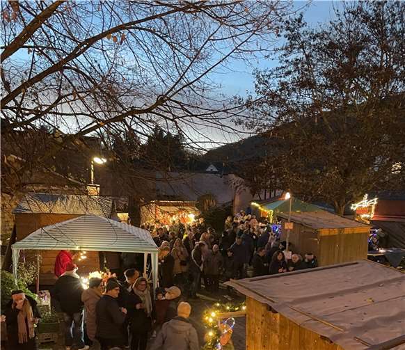 Weihnachtliche Köstlichkeiten Gemütliche Stimmung ist in Oberbreisig vorprogrammiert.Foto: privat