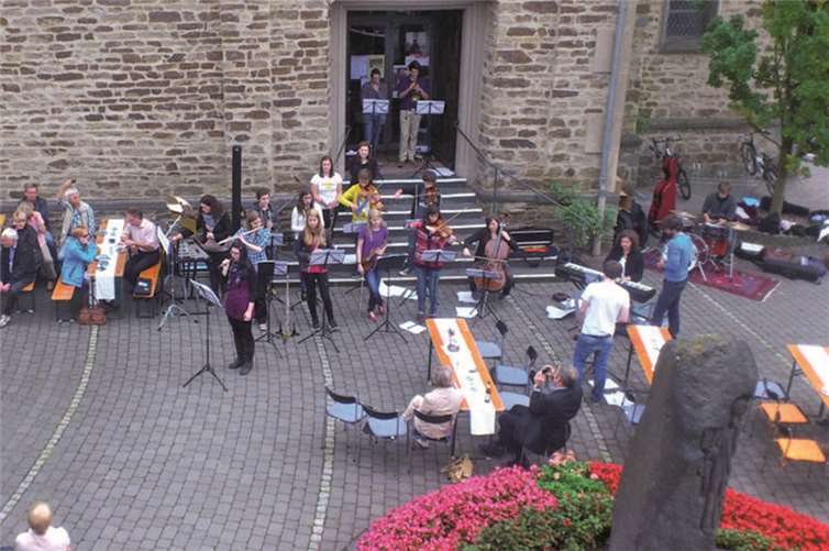 Gemütliche Stunden beim „kfd-Café“ in Westum.  Privat