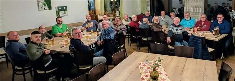 Gemütlicher Ausklang nach der Jahresabschlusswanderung.  Foto: privat