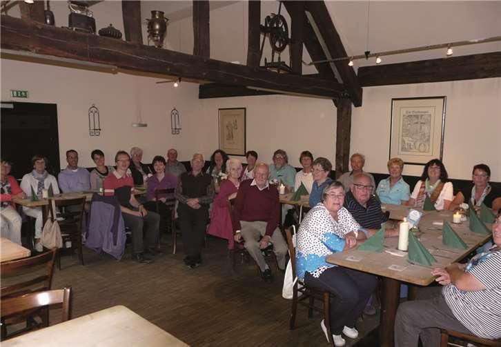 Gemütliches Abschlussessen im Brauhaus Rheinbach. privat