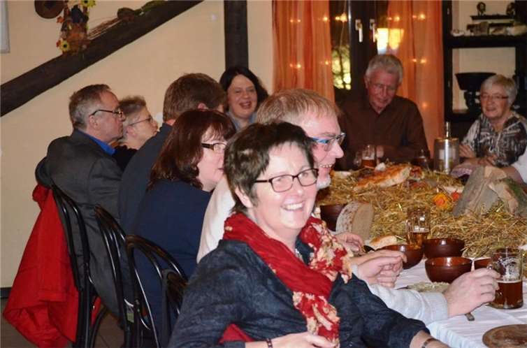 Gemütlichkeit war Trumpf beim Jahresabschluss im Wilddieb. Privat