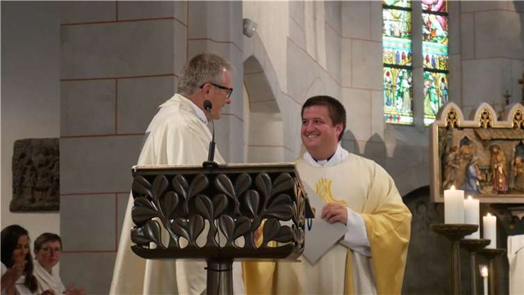 Generalvikar Rösch und Steffen Henrich.  Foto: privat
