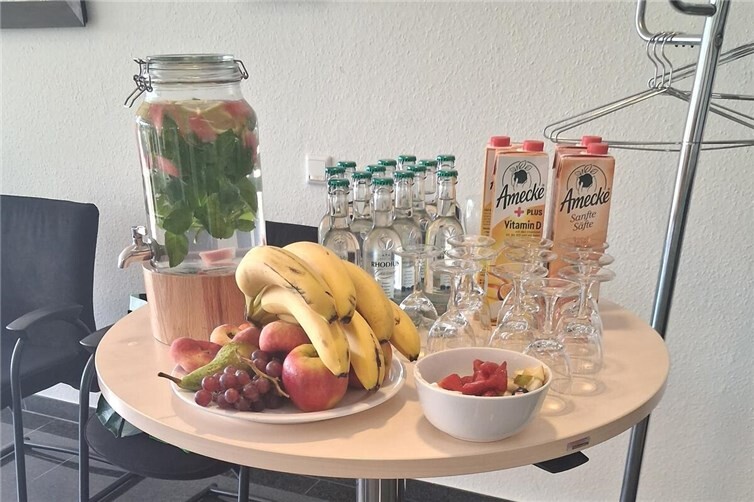 Gerade bei heißen Temperaturen, ist eine gute Versorgung mit Flüssigkeit besonders wichtig.