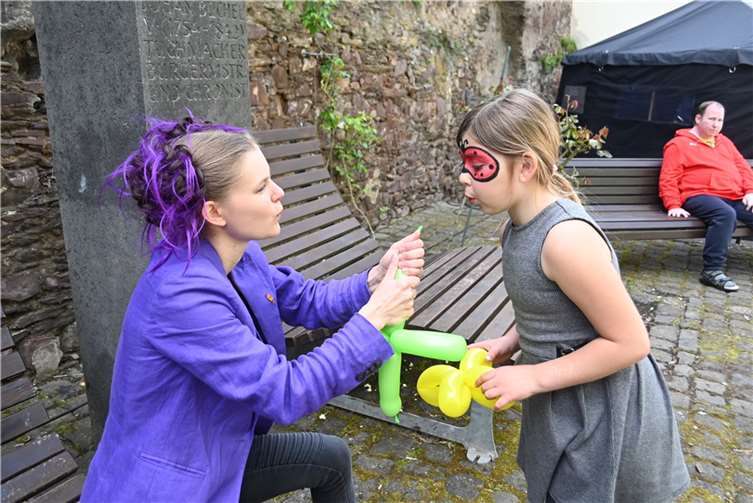 Gerade dem Nachwuchs wurde viel geboten.